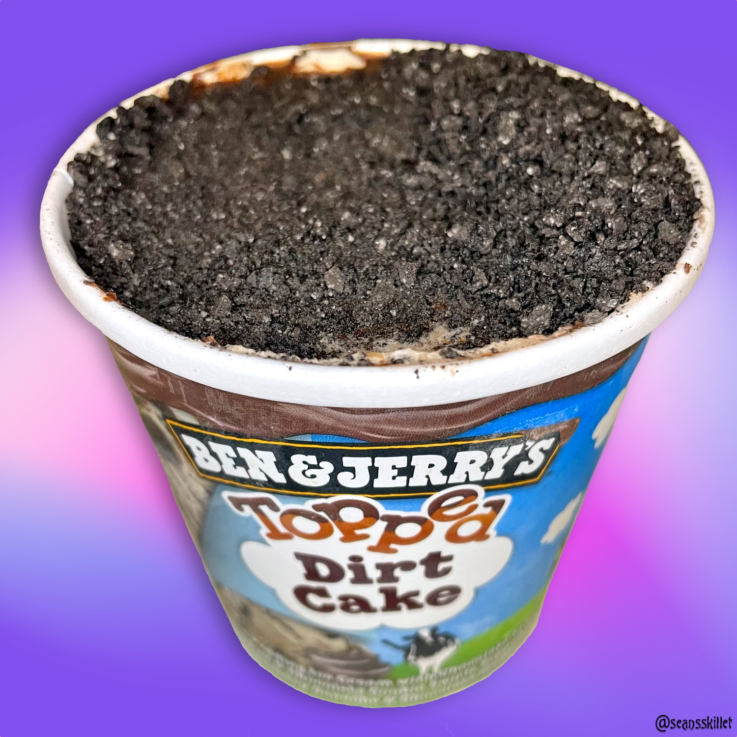 Knop Edition smerte REVIEW: Ben & Jerry's Topped Dirt Cake | Sean's Skillet